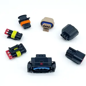 Various auto Connector waterproof housing with terminal and rubber