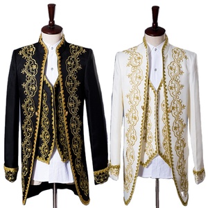 Abito da uomo stile retrò, smoking da uomo, completo tre pezzi per costumi da palcoscenico di <span class=keywords><strong>opera</strong></span> europea e americana, abito elegante. - Product Image 1