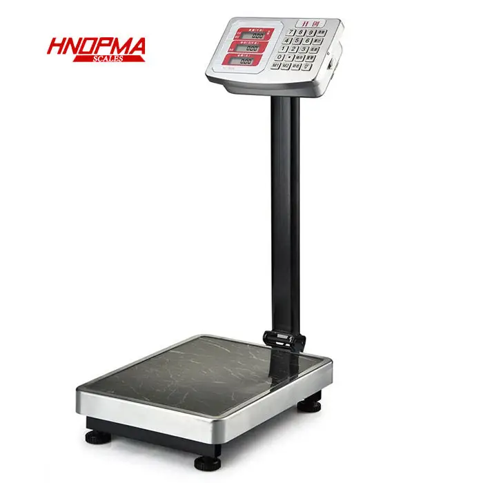 Digital Weight Scale Large Scale Industrial Weighing Machine Electronic Balancer 300kg Floor Platform Scale