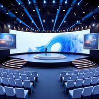 Pantalla LED de Alquiler para Interiores 500*500 P3.9 P2.9 P2.6, 3840Hz de Alta Frecuencia de Actualización, Gabinete Fundido a Presión para Fondo de Escenario de Conciertos, Video Wall LED