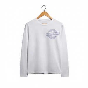 Custom Logo <b>Men</b> <b>Long</b> <b>Sleeve</b> <b>T</b> <b>Shirt</b> Wholesale Heavyweight Cotton Crew Neck Sweatshirt OEM Plain Blank Pullover Direct Factory - Product Image 5