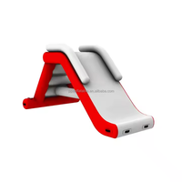 Toboggan Aquatique Gonflable Amusant pour SUP, Mur d'Escalade Aquatique Flottant pour Adultes et Enfants, Jeux de Parc Aquatique Flottant, Prix Réduit