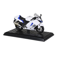 Moulé sous pression 1:18 miniature H2R Hayabusa GSX1000R R1Fireblade ornement métal modèle moto alliage modèle décoratif exposition cadeaux