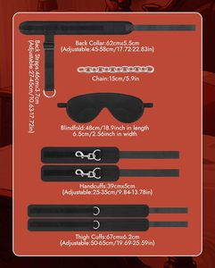 Ayarlanabilir Yetişkin Bağlama Seti Seks Oyuncakları Kemer ve Bacak Halkası, SM Kıyafetleri için Cinsel İlgiyi Artırır, Kadınlar için Seks Oyuncakları - Product Image 5