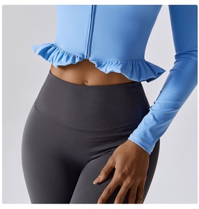 Veste de yoga pour femmes, hauts de yoga de haute qualité, vente en gros, vêtements de gymnastique, 2023 - Product Image 4