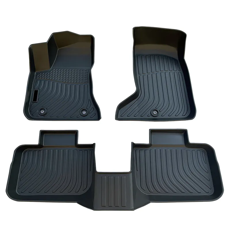 Healthy material 3D all weather protection car floor liners car matting for Dodge RAM 1500 Charger Journey