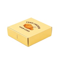 Boîtes d'emballage en carton ondulé personnalisées pour la vente en gros, pour plats à emporter, poulet frit, biscuits, pain cuit, avec séparateur