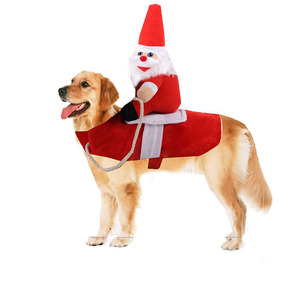 Costumes de Transformation d'Halloween de Chat Drôle Gros Chien Fournitures pour Animaux de Compagnie Vêtements de Chien Père Noël Équitation pour Animaux de Compagnie - Product Image 6
