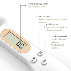 Wholesale Smart Home Products 500g/0.1g Portable LCD Digital Kitchen Scale <b>Measuring</b> <b>Spoon</b> Gram Electronic Weight Food - Product Image 2
