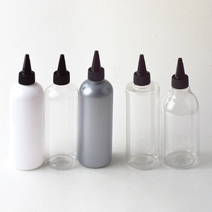 Chai Nhựa Rỗng 120Ml 200Ml 250Ml Bóp Xoắn Màu Đen Chai Keo Nhỏ Giọt Thuốc Cho Tóc Chai Dầu - Product Image 5