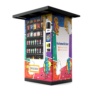 Nước nóng máy bán hàng tự động đồ uống và <span class=keywords><strong>snack</strong></span> Máy bán hàng tự động Máy bán hàng tự động tủ lạnh - Product Image 4