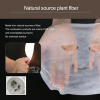 Tablette biodégradable masque facial soluble dans l'eau Ziplock feuille faciale de masquage pour l'élimination des rides emballage personnalisé