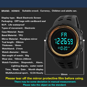 <span class=keywords><strong>Orologi</strong></span> <span class=keywords><strong>Digitali</strong></span> da Uomo 2025: Fornitura Diretta all'Ingrosso, Produttori di <span class=keywords><strong>Orologi</strong></span> <span class=keywords><strong>Sportivi</strong></span> da Uomo con Ampio Quadrante Circolare per Esterni - Product Image 6