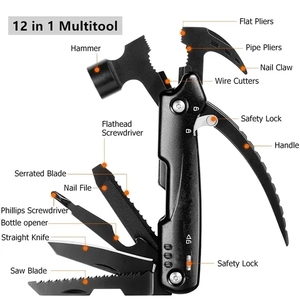Herramienta de Mano Multifuncional de Acero Inoxidable para Camping, Supervivencia y Senderismo, con Logotipo Personalizado y Nuevo Diseño Promocional - Product Image 4