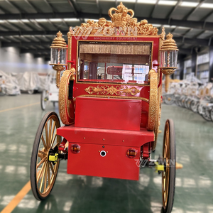 Calèche royale classique de luxe à quatre roues, calèche royale électrique de haute qualité, calèche royale électrique à vendre - Product Image 6