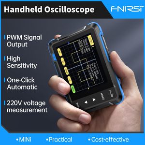 Oscilloscope portable FNIRSI DSO152, bande passante 200 kHz, fréquence d'échantillonnage 2,5 MS/s - Product Image 2