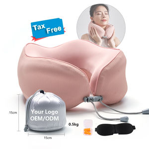 Oreiller de voyage en forme de U de bonne qualité, oreiller léger pour le cou, ensemble d'oreillers de voyage pour avion - Product Image 1