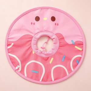 Coleira Protetora Leve e Impermeável de Poliéster para Cães e Gatos, Tipo Cone Macio, Anti-Lambedura e Anti-Arranhões para Recuperação - Product Image 4