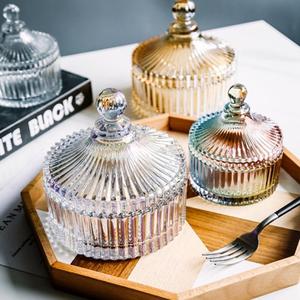 Tarro <span class=keywords><strong>de</strong></span> Vidrio para Almacenamiento <span class=keywords><strong>de</strong></span> Dulces o Velas, con Tapa <span class=keywords><strong>de</strong></span> Vidrio, 280ml/620ml, Personalizable con Logotipo, para Regalo, Decoración Navideña del Hogar - Product Image 6