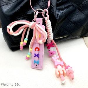 Correa de Cordón para Bolso con Letras Inglesas Rosadas, Estilo Coreano, Venta al Por Mayor - Product Image 3