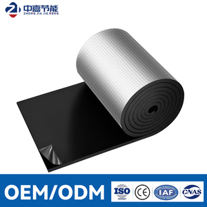Self-adhesive Aluminum Foil Rubber Plastic Board <b>Waterproof</b> Moisture Proof Thermal Insulation PVC Foam Board for Roof Pipe - Product Image 1