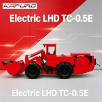 Cargador Eléctrico Subterráneo LHD de 1150 mm con Carroza Ultra Estrecha, 1 Tonelada, 0.5 CBM para Túneles Estrechos