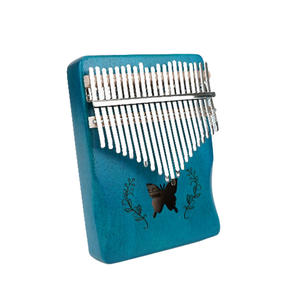 Kalimba Thumb Piano 17 teclas con instrucción de estudio y martillo de afinación, portátil Mbira <span class=keywords><strong>Sanza</strong></span> Finger Piano, regalo para niños adultos Beginn - Product Image 6