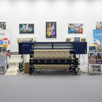 Imprimante à sublimation industrielle ENJET E74-190PRO 1900 mm, 4 têtes I3200, machine d'impression numérique haute vitesse sur tissu pour vêtements de sport