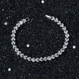 2026 Hot Selling Small <b>Love</b> Heart Chain <b>Bracelet</b> Hiphop Style Alloy Gold Silver Plated Men's <b>Bracelet</b> Fashion Jewelry Wholesale - Product Image 2