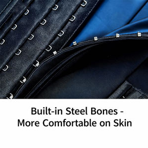 Sabuk pelangsing lateks elastis, dapat dilepas untuk latihan pembentuk tubuh, sabuk keringat kebugaran, sabuk pelangsing pinggang - Product Image 6