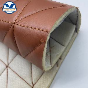 Gros <span class=keywords><strong>Cuir</strong></span> Synthétique Grand Triangle Nacré Gaufrage Similicuir Tissu pour la Fabrication de Sacs Arc Doux Faux <span class=keywords><strong>Cuir</strong></span> Matériel - Product Image 2