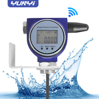 Yunyi pemancar tingkat bawah air, nirkabel IP68 4-20mA Output untuk tangki air pemantauan kotoran bertenaga surya instalasi mudah
