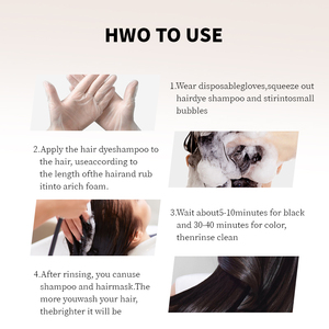 Mokeru Crema Colorante per Capelli al Riso Nero e Olio di Argan - Tinta Permanente <span class=keywords><strong>Senza</strong></span> <span class=keywords><strong>Ammoniaca</strong></span> con Trattamento Nutriente (Nero Naturale) - Product Image 3