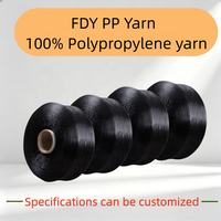 In stock. Directly sold by the manufacturer. 100% polypropylene yarn. Special raw material for textile weaving of ropes.