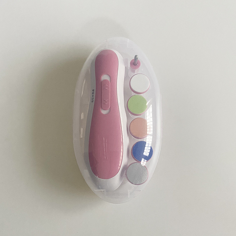 Cortauñas rosa para bebé