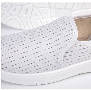 Scarpe ESD Azzurre, <span class=keywords><strong>Calzature</strong></span> di Sicurezza Conduttive, <span class=keywords><strong>Calzature</strong></span> di Sicurezza ESD <span class=keywords><strong>Blu</strong></span> Navy con Suola <span class=keywords><strong>in</strong></span> PU, Scarpe da Lavoro <span class=keywords><strong>in</strong></span> Rete ESD per Camera Bianca - Product Image 5