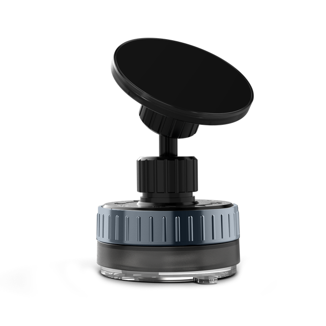 360 Degree Adjustable Vacuum Magnetic Suction Cup Phone Mount Hands-Free Magnetic Phone Holder for Car Gym Mirror for All Phones