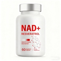 Prix de gros OEM Suppléments de capsules de NAD Capsules de resvératrol NAD de haute qualité Suppléments de capsules de NAD pour adultes