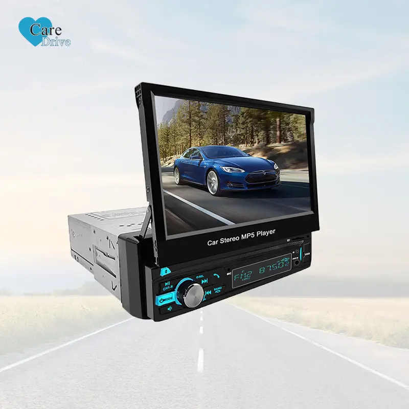 CaCareDrive Dvd 7 inci, Radio mobil Android Gps 1 Din Autoradio navigasi Autoradio 1 Din Dengan Wifi