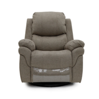Fauteuil inclinable manuel en tissu de qualité Geeksofa Factory 9017 avec fonction bascule et pivotant pour le mobilier de salon