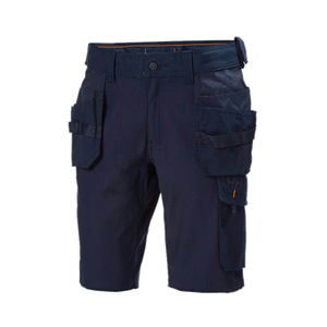 Shorts de construction fiables pour hommes conçus pour le confort de travail Sangle en nylon durable Zones renforcées et stockage polyvalent - Product Image 1