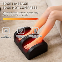 Masseur de pieds électrique vibrant et chauffant Shiatsu 2026 pour la vente en gros, avec contrôle de la minuterie, pour soulager les douleurs aux pieds