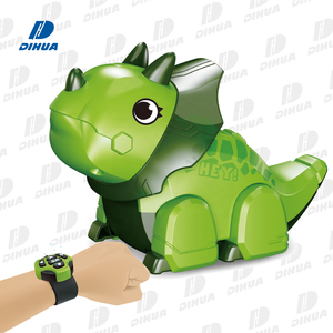 Juguete de Dinosaurio Robot Programable con Carga USB, Control Remoto, Movimientos y Sonidos Realistas para el Aprendizaje de Codificación STEM - Product Image 2