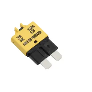 Disyuntor de CC para coche tipo cuchilla de reinicio manual E39 de 20 amperios - Product Image 1