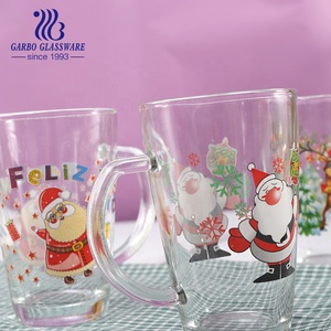 <span class=keywords><strong>Taza</strong></span> <span class=keywords><strong>de</strong></span> Vidrio Clásica <span class=keywords><strong>de</strong></span> 330 ml con <span class=keywords><strong>Diseño</strong></span> Navideño para Té, Café, Jugo, Vaso para Beber con Calcomanía <span class=keywords><strong>Navideña</strong></span>, <span class=keywords><strong>Taza</strong></span> <span class=keywords><strong>de</strong></span> Vidrio Transparente - Product Image 6