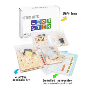 Kit STEM <span class=keywords><strong>4</strong></span> in 1 per Bambini, Progetti Scientifici STEM, <span class=keywords><strong>Puzzle</strong></span> 3D, Giocattoli Educativi per Costruzioni, Regali di Natale e Compleanno per Ragazze e Ragazzi - Product Image 3