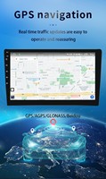 Evrensel 2 Din 7 9 10 inç Android araba multimedya Video oynatıcı radyo GPS Volkswagen Nissan Hyundai Kia Toyota için