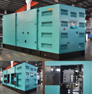 Générateur diesel triphasé refroidi par eau silencieux, série 4006, alimentation pour groupe électrogène 1200KW 1500KVA 1000KW 1250KVA, certifié EPA - Product Image 5