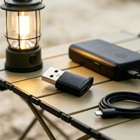 Adaptateur USB 3.0 en alliage d'aluminium, type A mâle vers type C femelle, chargeur portable, porte-clés, convertisseur de transfert de données