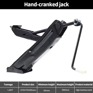 Cric de stabilisateur de remorque de tente de manivelle, cric de mise à niveau de 1.7 tonnes/3747 livres cric portatif de pneu pour des remorques <span class=keywords><strong>camping</strong></span>-cars RVs - Product Image 6